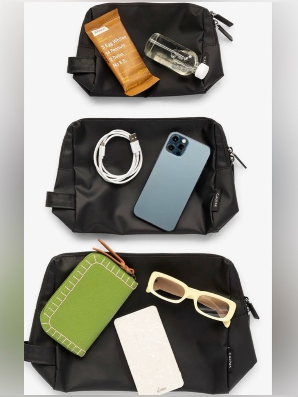CalPak Water Resistant Zip Pouch Set (3
Pieces) - Picture 2 of 9